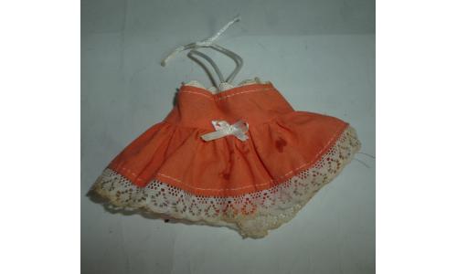 Barbie Saia Goiaba com Rendas
